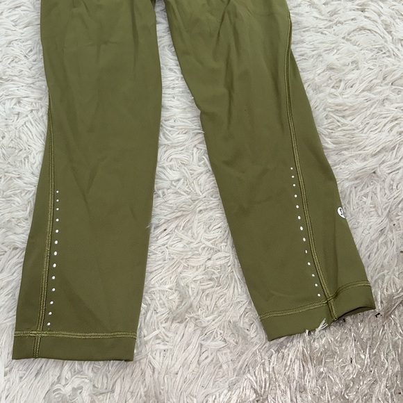 Lululemon Swift Speed High-Rise Crop 21" Bronze Green - Picture 2 of 8